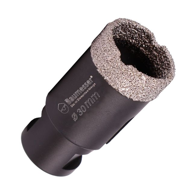 Сверло алмазное DDR-V 30 x 30 x M14 для керамики BAUMESSER, фото  | SNABZHENIE.com.ua