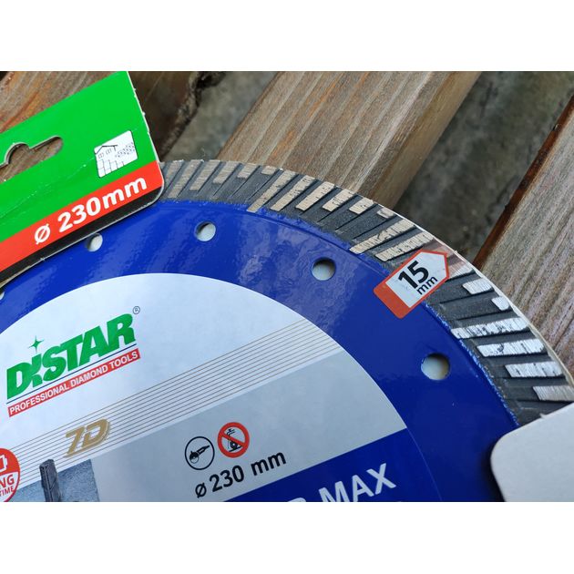 Круг алмазный DISTAR Turbo Super Max 232 x 2,6 x 15 x 22,23, фото , изображение 18 | SNABZHENIE.com.ua Круг алмазный DISTAR Turbo Super Max 232 x 2,6 x 15 x 22,23, фото , изображение 18 | SNABZHENIE.com.ua