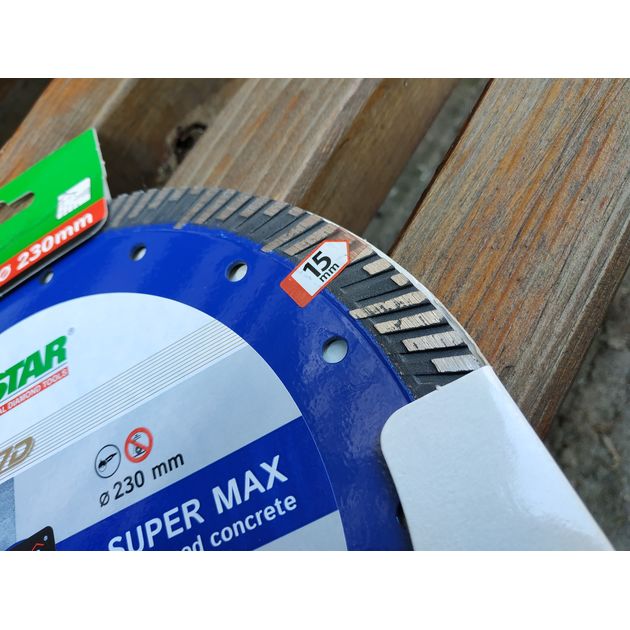 Круг алмазный DISTAR Turbo Super Max 232 x 2,6 x 15 x 22,23, фото , изображение 17 | SNABZHENIE.com.ua Круг алмазный DISTAR Turbo Super Max 232 x 2,6 x 15 x 22,23, фото , изображение 17 | SNABZHENIE.com.ua