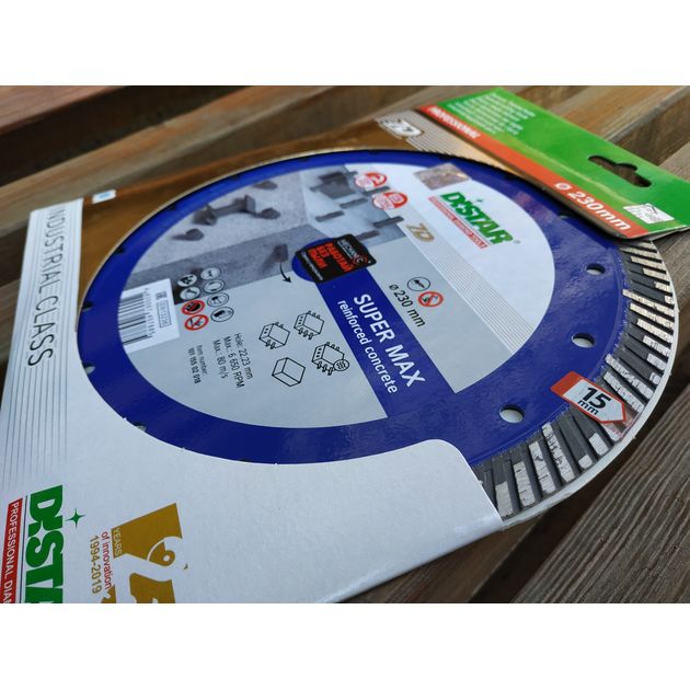 Круг алмазный DISTAR Turbo Super Max 232 x 2,6 x 15 x 22,23, фото , изображение 13 | SNABZHENIE.com.ua Круг алмазный DISTAR Turbo Super Max 232 x 2,6 x 15 x 22,23, фото , изображение 13 | SNABZHENIE.com.ua