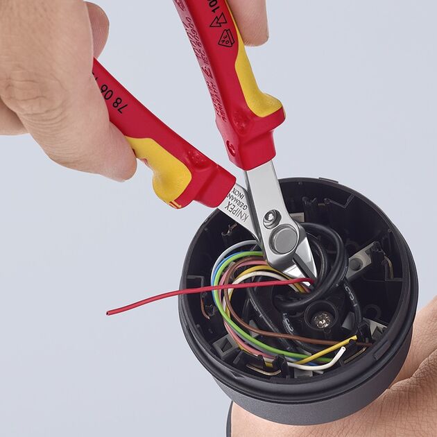 Кусачки Electronic Super Knips® VDE,  125 mm, фото , изображение 3 | SNABZHENIE.com.ua Кусачки Electronic Super Knips® VDE,  125 mm, фото , изображение 3 | SNABZHENIE.com.ua