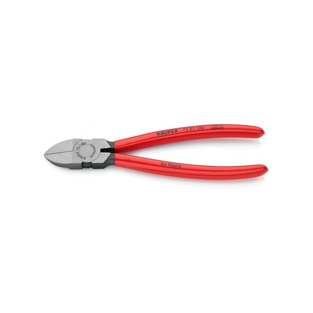 Кусачки бокові для пластмаси KNIPEX 72 11 160, фото  | SNABZHENIE.com.ua