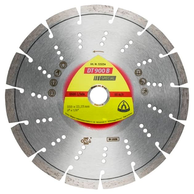 Алмазный диск для бетона DT 900 B Special 180x2,6x22,23 мм Klingspor, фото  | SNABZHENIE.com.ua