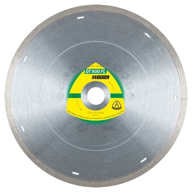 Алмазный диск для плитки, керамики и мрамора Klingspor 250x2x30 мм, фото  | SNABZHENIE.com.ua
