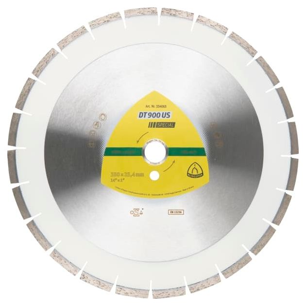 Алмазный отрезной диск DT 900 US Special 450x3,6x25,4 мм Klingspor, фото  | SNABZHENIE.com.ua