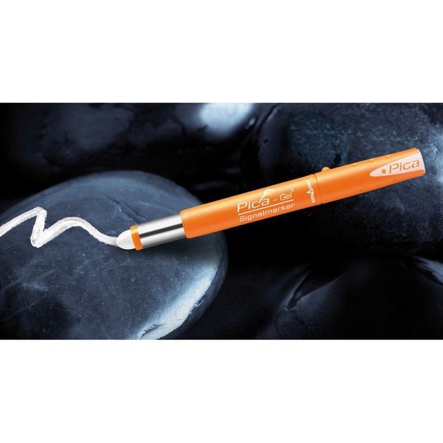 Маркер PICA GEL 8084, жёлтый, водо-жаро стойкий, фото , изображение 9 | SNABZHENIE.com.ua