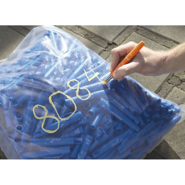 Маркер PICA GEL 8084, жёлтый, водо-жаро стойкий, фото , изображение 12 | SNABZHENIE.com.ua