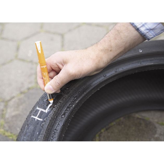 Маркер PICA GEL 8084, жёлтый, водо-жаро стойкий, фото , изображение 13 | SNABZHENIE.com.ua