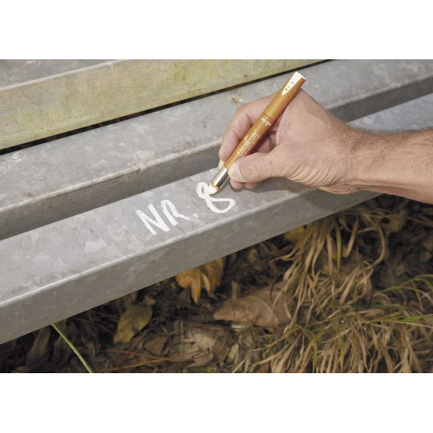 Маркер PICA GEL 8084, жёлтый, водо-жаро стойкий, фото , изображение 14 | SNABZHENIE.com.ua