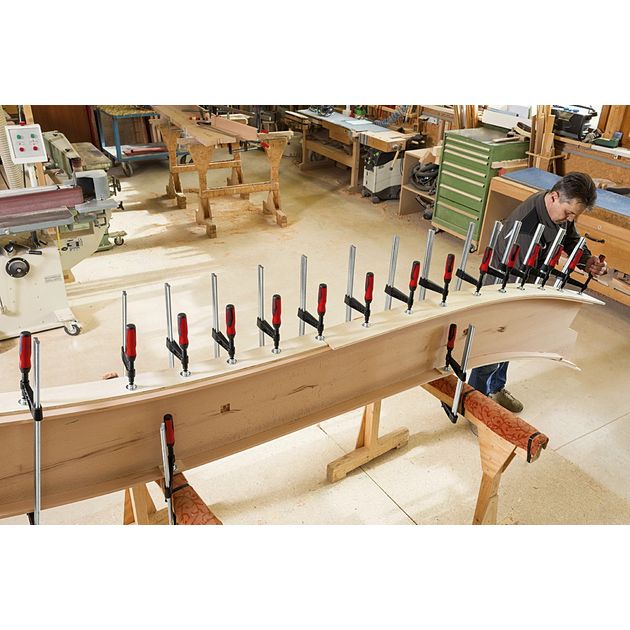 Струбцина TGK з ковкого чавуну з ручкою з пластику 1000 TGK100-2K BESSEY, фото , зображення 5 | SNABZHENIE.com.ua Струбцина TGK з ковкого чавуну з ручкою з пластику 1000 TGK100-2K BESSEY, фото , зображення 5 | SNABZHENIE.com.ua