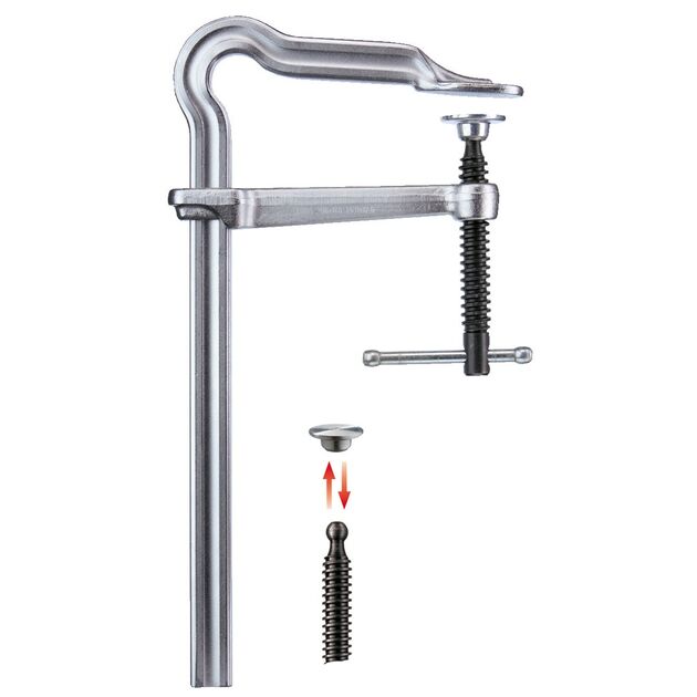 Струбцина OMEGA GMZ 600 с Т-образной рукояткой BESSEY GM60ZK, фото  | SNABZHENIE.com.ua