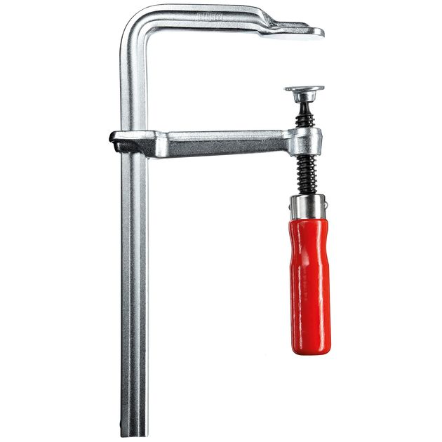Цельнометаллическая струбцина classiX GS 120 с деревянной рукояткой, фото  | SNABZHENIE.com.ua