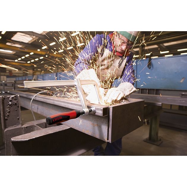 Струбцина GZ125-2K BESSEY с пластиковой рукояткой 1250 мм, фото , изображение 5 | SNABZHENIE.com.ua Струбцина GZ125-2K BESSEY с пластиковой рукояткой 1250 мм, фото , изображение 5 | SNABZHENIE.com.ua