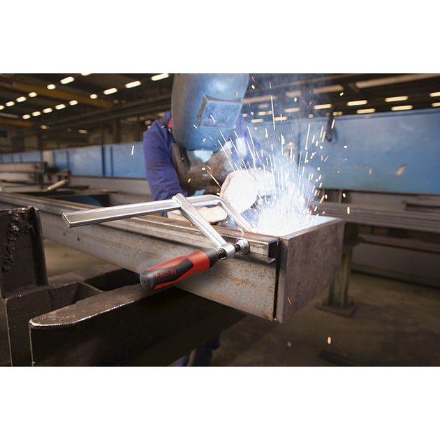 Цельнометаллическая струбцина BESSEY GZ с пластиковой рукояткой 250, фото , изображение 6 | SNABZHENIE.com.ua Цельнометаллическая струбцина BESSEY GZ с пластиковой рукояткой 250, фото , изображение 6 | SNABZHENIE.com.ua