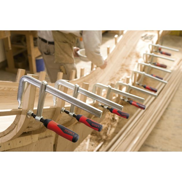 Цельнометаллическая струбцина BESSEY GZ10-2K с пластиковой рукояткой, фото , изображение 3 | SNABZHENIE.com.ua Цельнометаллическая струбцина BESSEY GZ10-2K с пластиковой рукояткой, фото , изображение 3 | SNABZHENIE.com.ua