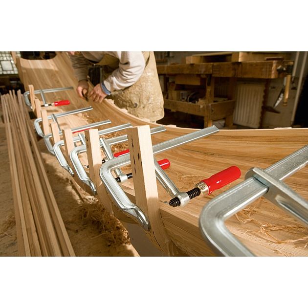 Цельнометаллическая струбцина GZ 300 с деревянной ручкой BESSEY, фото , изображение 4 | SNABZHENIE.com.ua Цельнометаллическая струбцина GZ 300 с деревянной ручкой BESSEY, фото , изображение 4 | SNABZHENIE.com.ua