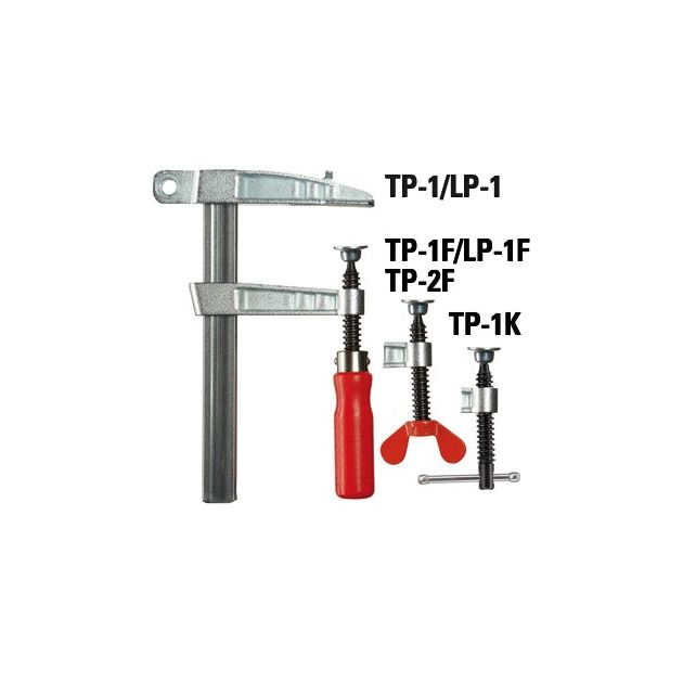 Струбцина для сварки с барашковым винтом BESSEY LP-1F 150 мм, фото  | SNABZHENIE.com.ua