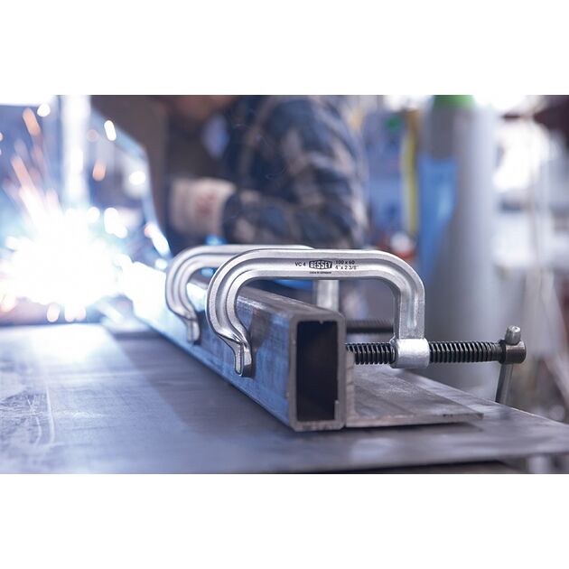 C-образная струбцина BESSEY VC2, стабильная 0-50, фото , изображение 2 | SNABZHENIE.com.ua C-образная струбцина BESSEY VC2, стабильная 0-50, фото , изображение 2 | SNABZHENIE.com.ua