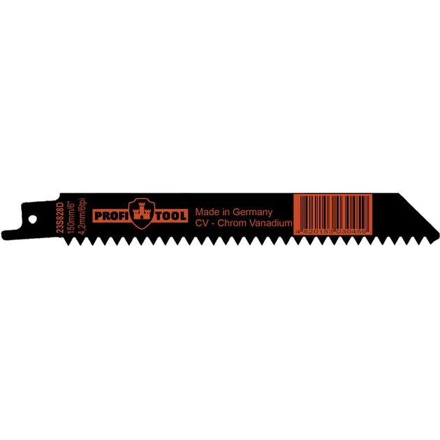 Полотно для сабельных пил PROFITOOL S628D 130/150 мм, 6 зуб/дюйм, фото  | SNABZHENIE.com.ua