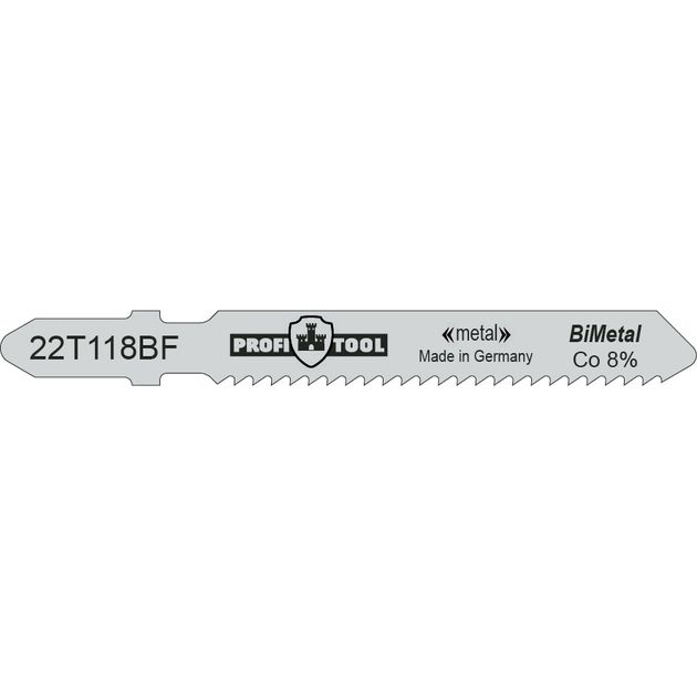 Полотно PROFITOOL T118BF 50/75 х 8 х 1,00 мм, 12 зуб/дюйм для лобзиков., фото  | SNABZHENIE.com.ua