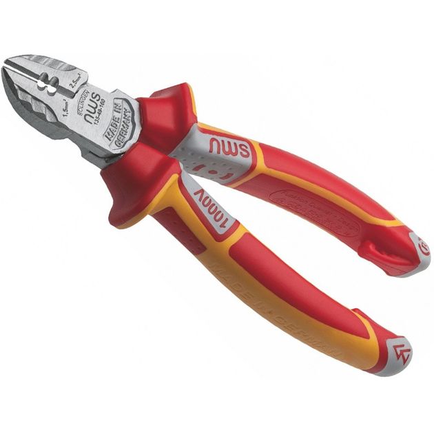 Бокорізи діелектричні ізольовані NWS 160 мм, VDE до 1000 В (135-49-VDE-160), фото , зображення 2 | SNABZHENIE.com.ua