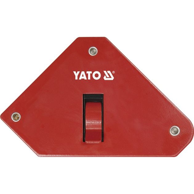 Струбцина магнитная YATO 13.5 кг с переключателем, 85 х 139 х 25 мм, фото  | SNABZHENIE.com.ua