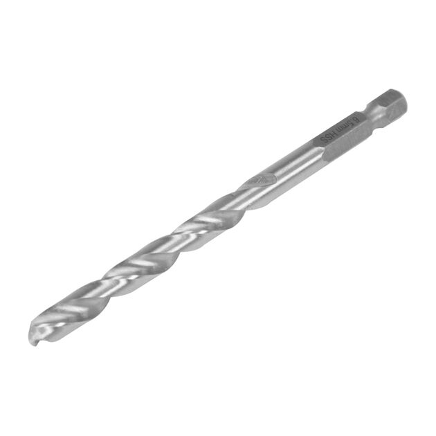 Сверло по металлу YATO 6.5 мм, HEX-1/4, длина 101/63 мм, фото  | SNABZHENIE.com.ua