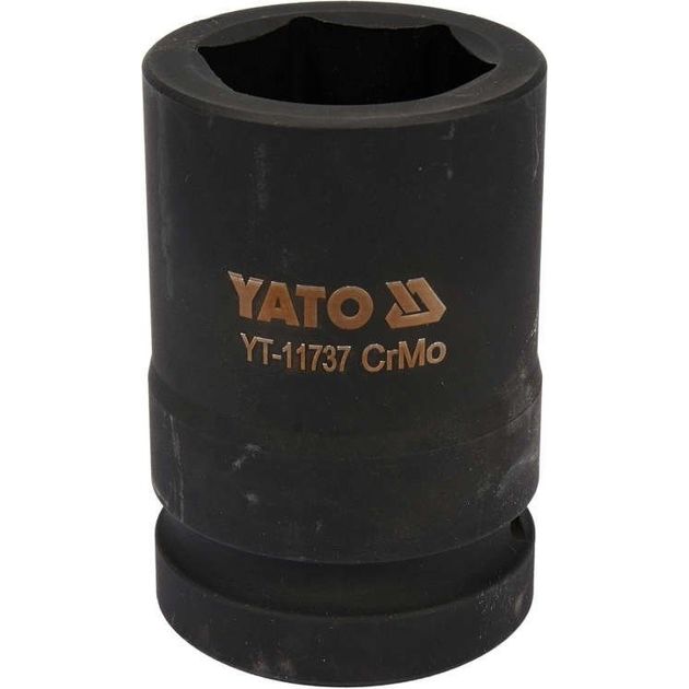Головка торцевая YATO 6-гранная 1" Cr-Mo 34мм, 80мм (YT-11737), фото  | SNABZHENIE.com.ua