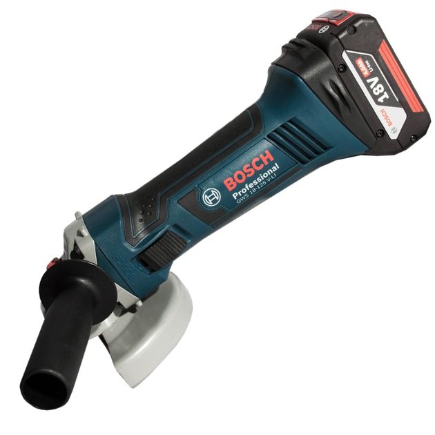 Аккумуляторная угловая шлифмашина Bosch GWS 18-125 V-LI 18 В, фото , изображение 4 | SNABZHENIE.com.ua