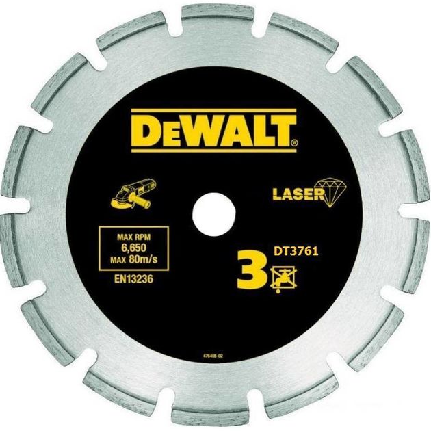 Диск алмазный DeWALT 125x2x22,2 мм для бетона и кирпича (DT3761), фото  | SNABZHENIE.com.ua