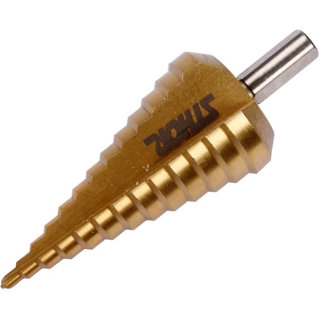 Свердло конічне ступінчасте по металу STHOR 4 - 39 мм (VO-22613), фото , зображення 2 | SNABZHENIE.com.ua