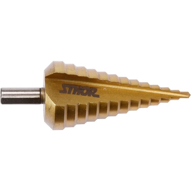 Свердло конічне ступінчасте по металу STHOR 4 - 39 мм (VO-22613), фото , зображення 3 | SNABZHENIE.com.ua