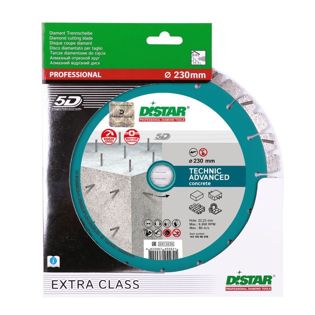 Алмазный диск DISTAR 115 x 2,2/1,4 x 10 x 22,23-9 HIT Technic, фото , изображение 3 | SNABZHENIE.com.ua Алмазный диск DISTAR 115 x 2,2/1,4 x 10 x 22,23-9 HIT Technic, фото , изображение 3 | SNABZHENIE.com.ua