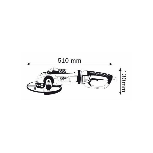 Угловая шлифмашина BOSCH GWS 24-230 LVI (0601893F04), фото , изображение 2 | SNABZHENIE.com.ua