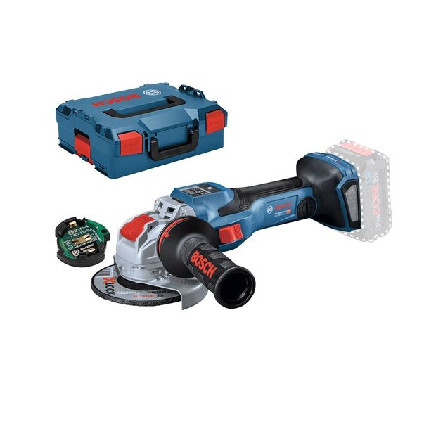 Болгарка акумуляторна (кутова шліфмашина) Li-ion 18 В GWX 18V-15 SC BOSCH, фото , зображення 5 | SNABZHENIE.com.ua