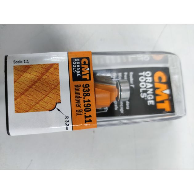 Фреза радиусная с нижним подшипником 19,1 мм, хвостовик 8 мм CMT, фото , изображение 6 | SNABZHENIE.com.ua