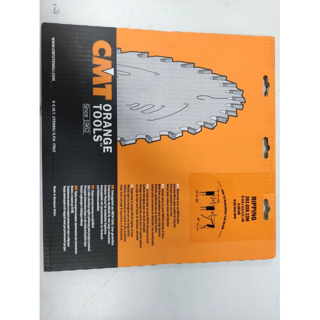 Пила дисковая 315x30 мм, Z 28, для продольного пиления дерева CMT, фото , изображение 4 | SNABZHENIE.com.ua