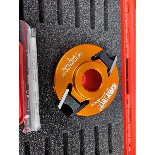 Фреза универсальная насадная 100x50 мм, посадка 30 мм CMT (693.100.30), фото , изображение 13 | SNABZHENIE.com.ua