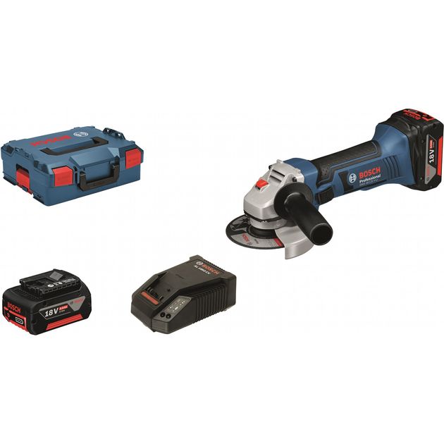 Аккумуляторная угловая шлифмашина Bosch GWS 18-125 V-LI 18 В, фото  | SNABZHENIE.com.ua