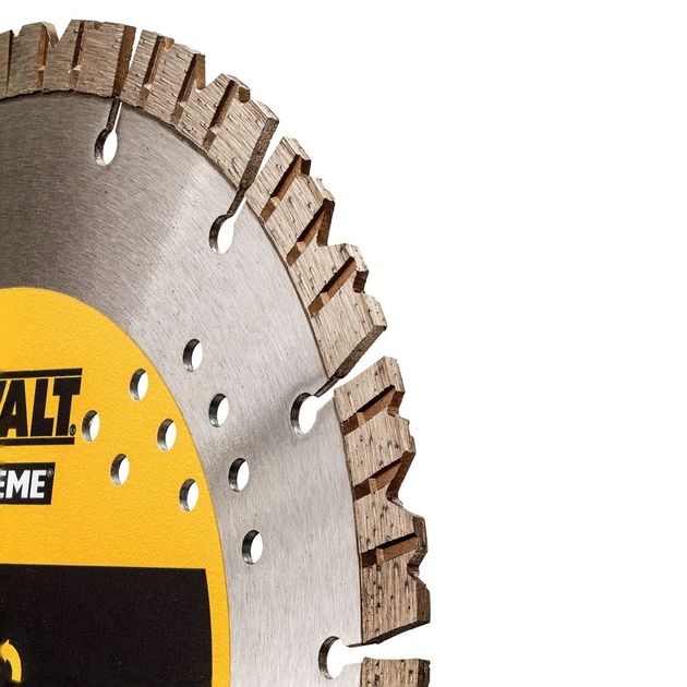 Диск алмазный DeWALT EXTREME 230 мм для мокрого и сухого реза, фото , изображение 2 | SNABZHENIE.com.ua