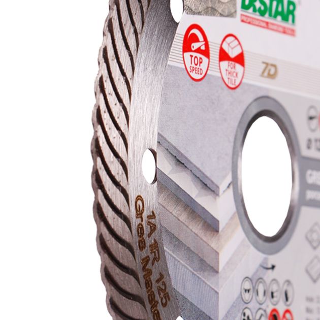 Диск алмазний DISTAR 115 x 1,4/1,0 x 10 x 22,23 Gres Master (11115160009), фото , зображення 4 | SNABZHENIE.com.ua Диск алмазний DISTAR 115 x 1,4/1,0 x 10 x 22,23 Gres Master (11115160009), фото , зображення 4 | SNABZHENIE.com.ua