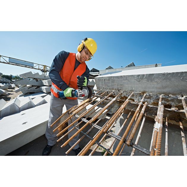 Болгарка аккумуляторная 18 В GWS 18V-10 BOSCH, фото , изображение 2 | SNABZHENIE.com.ua