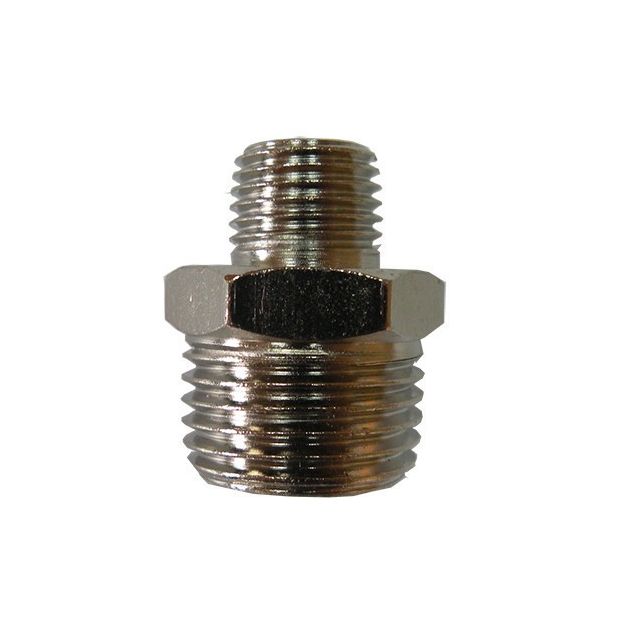 Штуцер соединительный 1/4" на 1/2" AIRKRAFT SMM08-04, фото  | SNABZHENIE.com.ua