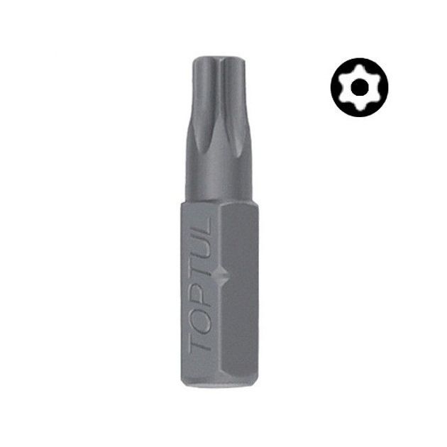 Насадка TORX T27 5/16" 30 мм с отверстием TOPTUL (FSGA1027), фото  | SNABZHENIE.com.ua