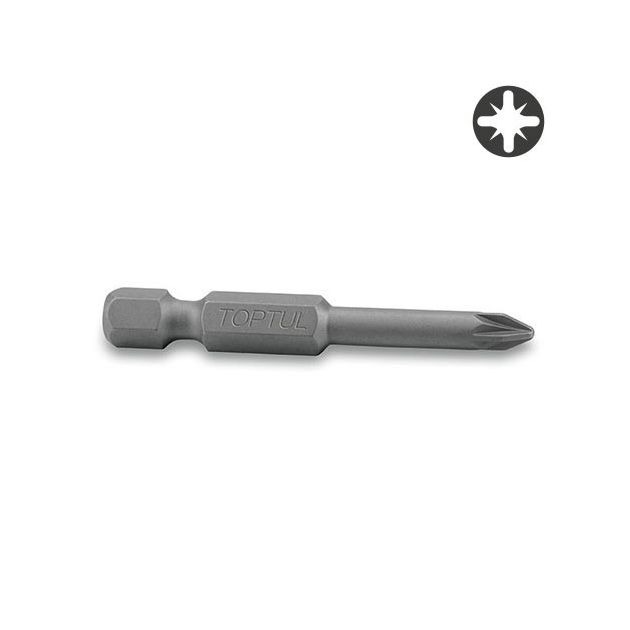 Насадка PZ2 1/4" 50мм для шуруповерта TOPTUL FSRA0802, фото  | SNABZHENIE.com.ua