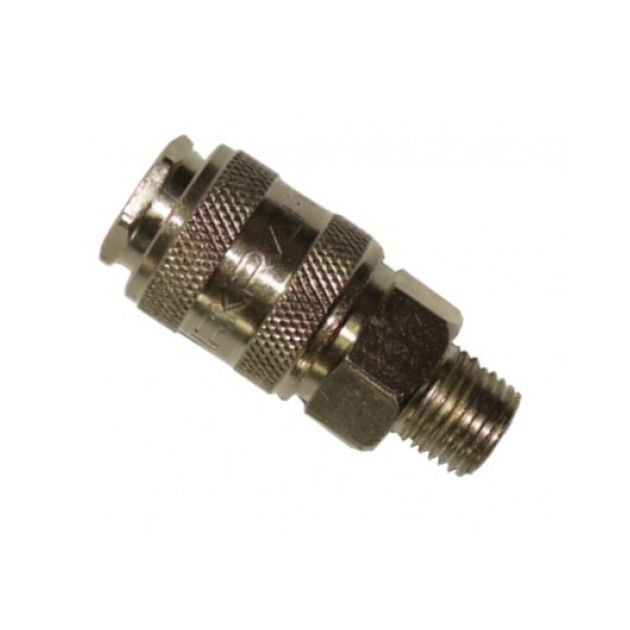 Соединение быстроразъемное 1/4" внешняя резьба AIRKRAFT SE1-2SM, фото  | SNABZHENIE.com.ua
