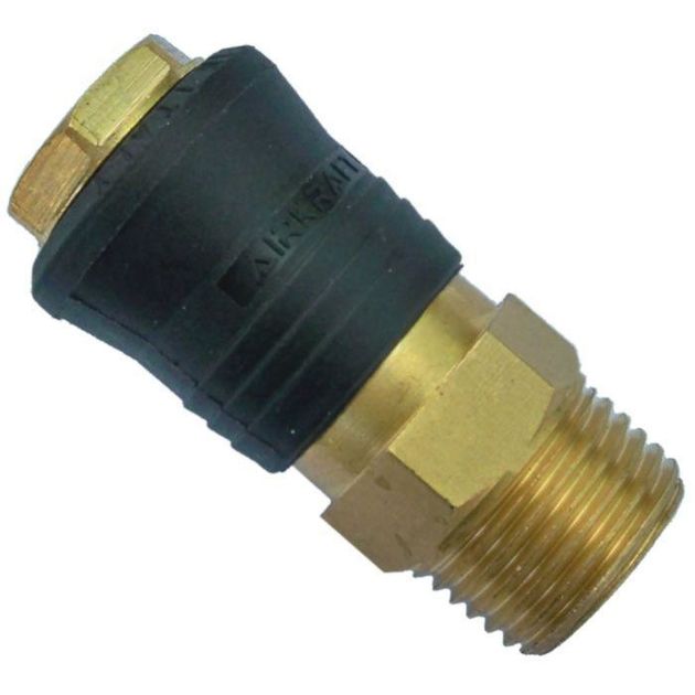 Быстросъем мама 1/2" внешняя резьба AIRKRAFT SE6-4SM (PROFI), фото  | SNABZHENIE.com.ua