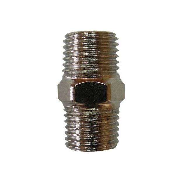 Соединитель резьбовой 1/4" AIRKRAFT SMM04-04, фото  | SNABZHENIE.com.ua