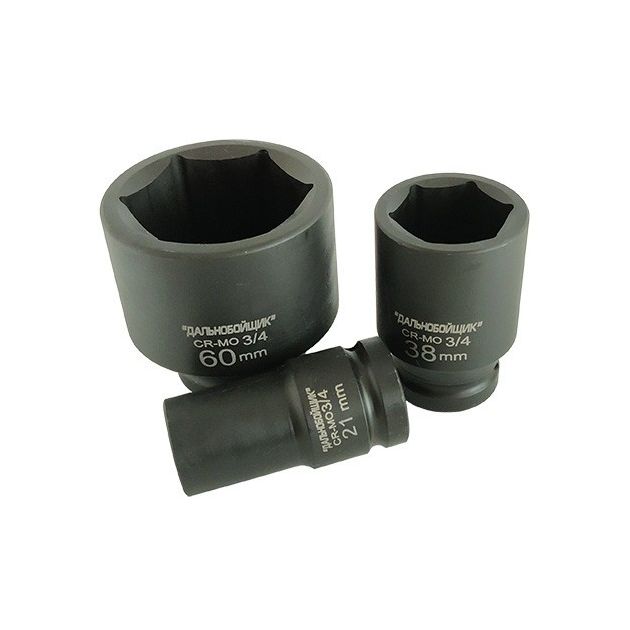 Ударная головка 3/4", 60мм, L=80мм, Дальнобойщик Г34ДК60, фото  | SNABZHENIE.com.ua