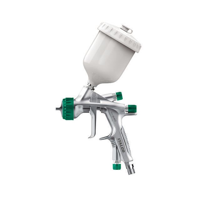 Мини-краскопульт HVLP 250мл, 0.8мм ITALCO Shine-MINI-0.8, фото  | SNABZHENIE.com.ua